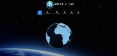 <b>W0rld 2 Day|3D可视化查看全球各地的热门新闻</b>